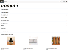 Tablet Screenshot of nanamipaper.com